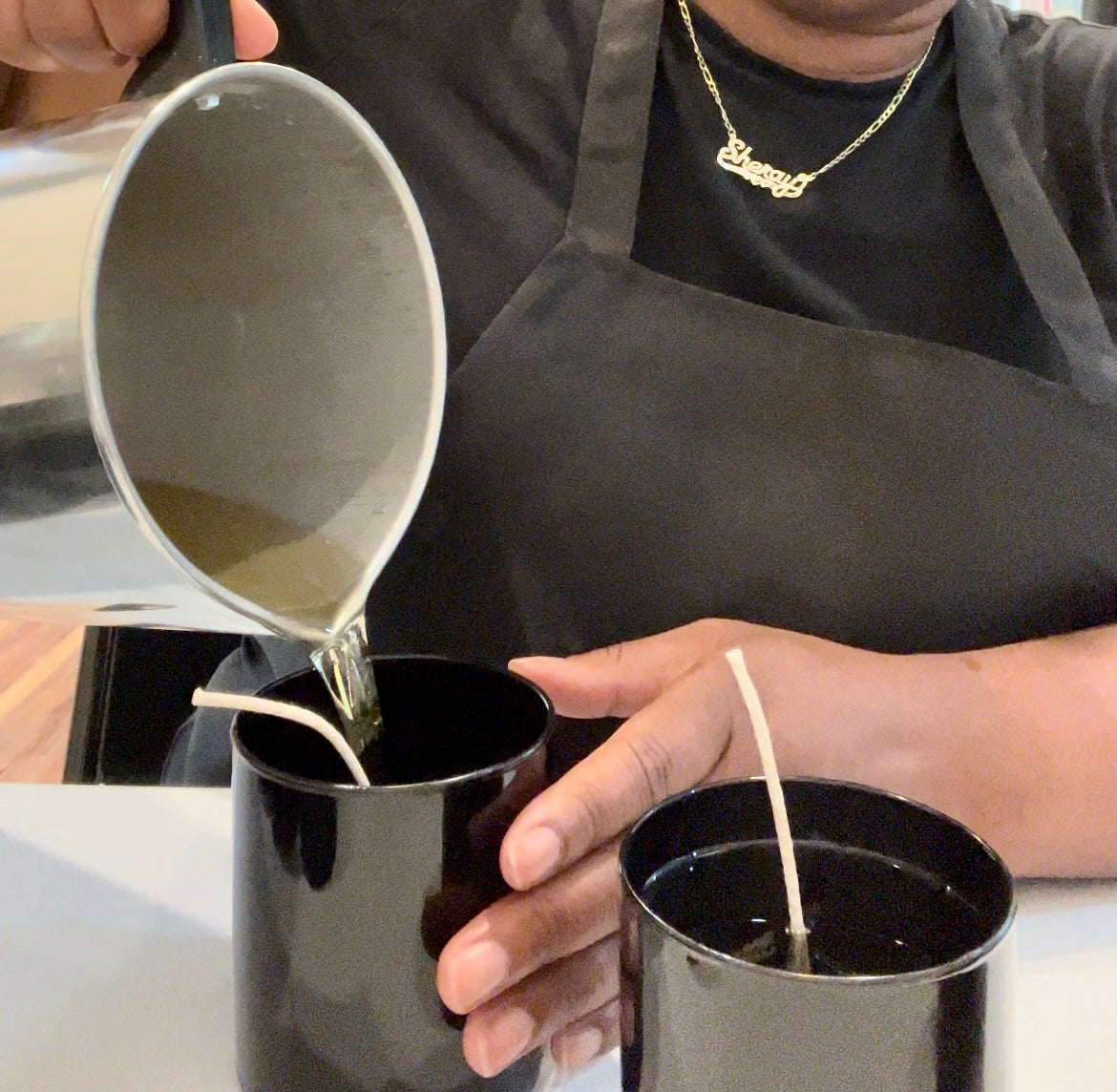 "Pour + Sip" The Candle Making Experience